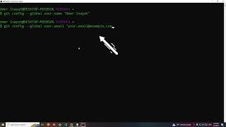 Git Globally update your username and email #github #git