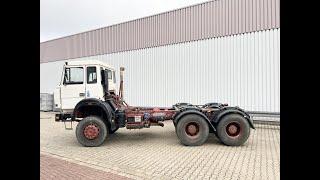 IVECO-MAGIRUS 260-34 AHW 6x6, V8, Manual, Full Steel