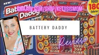 @KetosisMom Reviews Battery Daddy Battery Storage Organizer