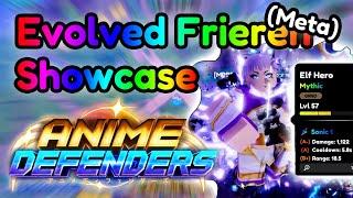 EVOLVED Elf Hero Frieren Showcase | Anime Defenders