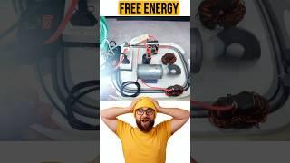 Free Energy Generator Using High Power Magnetic Energy At Home #trend #secret #freeenergy #magnet