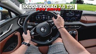 2024 Skoda Kodiaq [2.0 TDI, 142 kW, 4x4 DSG] - POV Test Drive