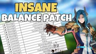 THE BIGGEST BALANCE PATCH FIRST IMPRESSIONS