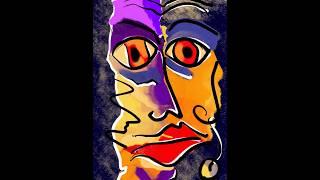 Timelapse abstract figurative portrait #art #modernart #expressionism #neoexpressionism