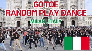 GOTOE's KPOP RANDOM PLAY DANCE in Milan,Italy (feat DKB,Candy Shop)