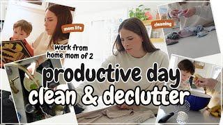 Clean With Me 2025! Lets get motivated.. Realistic & PRODUCTIVE RESET DAY as a mom WITH TIMESTAMPS!