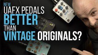 Are the New Universal Audio UAFX GUITAR PEDALS the Best Yet?