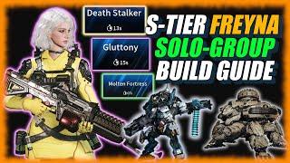 S+TIER Freyna - One-Phase All Solo Bosses - Best Group Build! - the first descendant