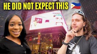 My AMERICAN Friend Visits BGC Philippines for the FIRST TIME 