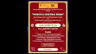 Nupura Geetha 2024 Evite promo
