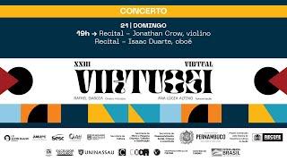 Concertos: Jonathan Crow e Isaac Duarte | XXIII Virtuosi Virtual