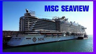 MSC SEAVIEW  - лучшие круизные лайнеры мира - видео обзор - нужная информация