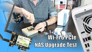 QNAP NAS Budget Wi-Fi 6 PCIe Card Test