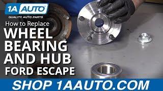 How to Replace Wheel Bearing and Hub 01-12 Ford Escape