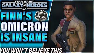 THE FINN OMICRON IS PURE (AWESOME) MADNESS #swgoh #gac #galaxyofheroes #starwars