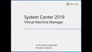 Upgrade/Update System Center Virtual Machine Manager 2016 to 2019