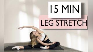 15 MIN LEG Stretch Workout - Leg Flexibility & Mobility