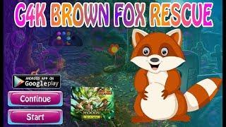 G4K Brown Fox Rescue Walkthrough [Games4King]