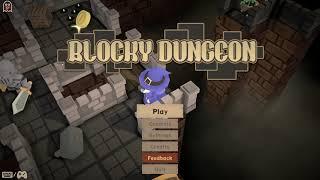 Blocky Dungeon  || It's Tetris Style Dungeon Crawler || Puzzle, Top-Down