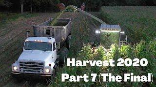 2020 Corn harvest Part 7- Final Day of Chopping action