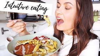 What I eat in a day! Intuitive Eating / Post Eating Disorder Recovery