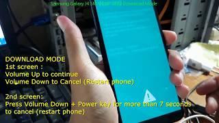 Samsung Galaxy J4 SM-J400F Download Mode