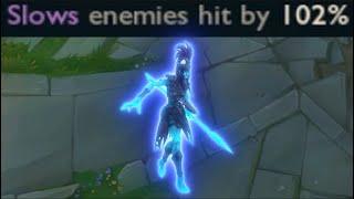 What 100% Slow on Kalista looks like :