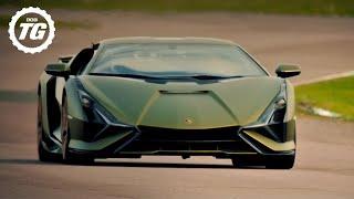 Chris Harris vs Lamborghini Sián | 800bhp + hyper-hybrid Lambo | Top Gear Series 30