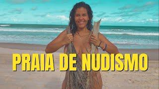 PRAIA de NUDISMO - Litoral da Bahia