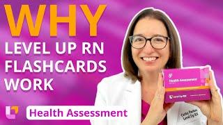 Health Assessment - Why get Level Up RN Flashcards? | @LevelUpRN