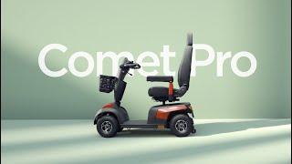 Feel the Freedom with Invacare Scooters. Discover the Comet Pro