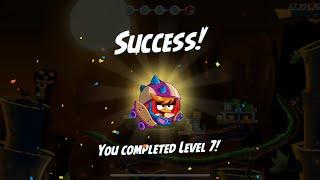 Angry Birds 2 | The Gnarly Adventure | level 7 | without bomb | 5 rooms |