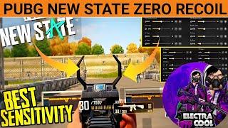 Pubg New State Zero Recoil Sensitivity || For Gyro And Non Gyro Players #bgmi #tipsandtricks