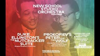 New School Studio Orchestra: Duke Ellington's The Nutcracker Suite & Prokofiev's Peter & The Wolf