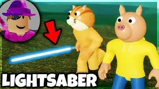 MINITOON'S SECRET LIGHTSABER WEAPON.. (Piggy: Intercity)