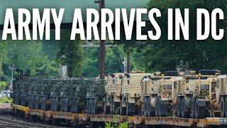 Looking for a train full of Army tanks in D.C. today