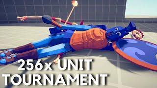 TABS 1v1 TOURNAMENT OF 256 UNITS! - Totally Accurate Battle Simulator