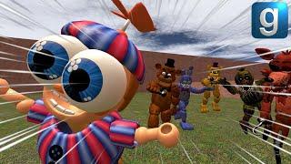 Gmod FNaF | Running from the NEW Fuppr Nextbots!!