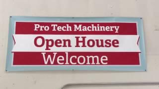 Pro Tech Machinery open house, MultiCam CNC Router 5x10 MG-204 available now and more.