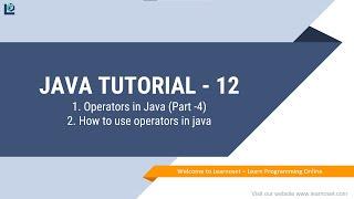 Java for Beginners - Operators in Java Part - 4 | Increment and Decrement Operators in Java?