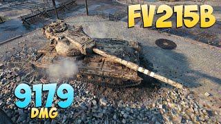 FV215b - 4 Kills 9.1K DMG - After the break! - World Of Tanks