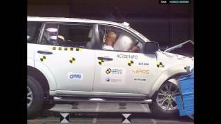 Mitsubishi Pajero Sport ASEAN NCAP crash test