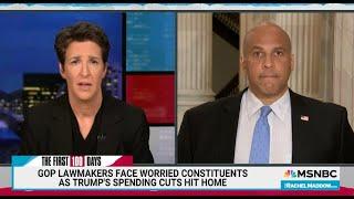 Senator Booker on Trump and Senate Republicans' Late-Night Budget and Destructive Federal Layoffs