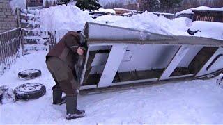 Готовь сани летом а телегу зимой  В Сыктывкар за лодкой из ПНД  ВЕЗДЕХОД 11  Лодка дома