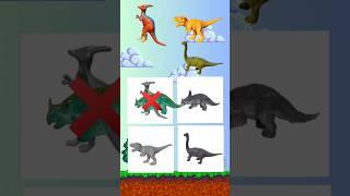 Tyrannosaurus Rex Vs Triceratops Vs Parasaurolophus Vs Brachiosaurus #dinosaur #trex