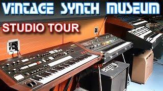 VINTAGE SYNTHESIZER MUSEUM - Synth Studio Tour | Oakland, CA