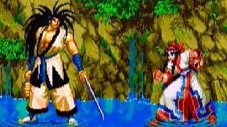 Samurai Spirits III (1996) EXTENDED Haomaru Playthrough VS All Characters / SEGA Saturn / iPlaySEGA