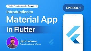 Episode 1:Mastering MaterialApp in Flutter | Season 1:Exploring Common Widgets #flutterforbeginners