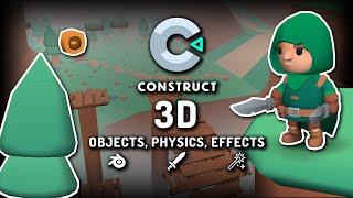 Construct 3D: Plugins to UNLOCK your Creativity and Make Games