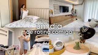 UM DIA de rotina de DONA de CASA | cuidados com a casa, preparei um bolo e organização